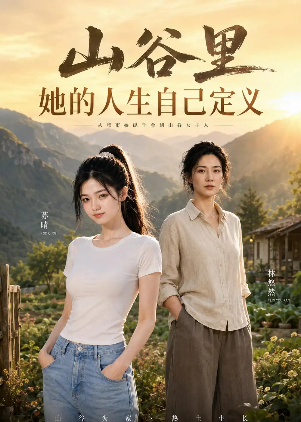 山谷里:她的人生自己定义 《山谷里:她的人生自己定义》短剧封面