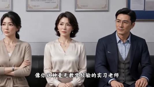 《实习教出金牌班，家长要换班主任（124集）（夸克网盘）》短剧封面