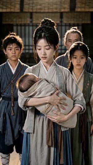 《长姐逆袭:种田致富养崽崽(90集)(夸克网盘)》短剧封面
