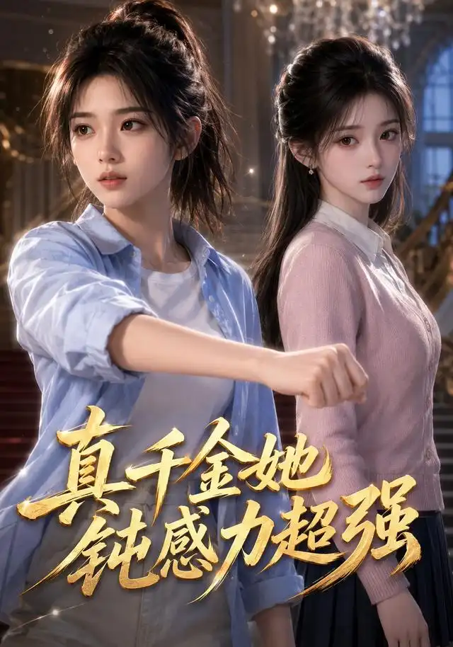 真千金她钝感力超强! 《真千金她钝感力超强!》短剧封面