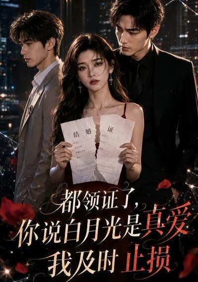 《都领证了，你说白月光是真爱我及时止损（72集）（百度网盘）》短剧封面