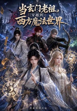 《当玄门老祖,穿越到西方魔法世界(55集)(夸克网盘)》短剧封面