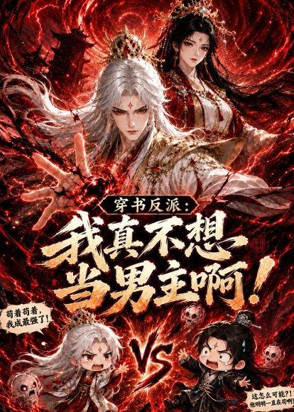 《穿书反派:我真不想当男主啊(76集)(百度网盘)》短剧封面