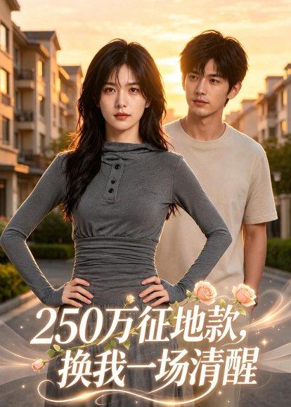 《250万征地款,换我一场清醒(33集)AI短剧(百度网盘)》短剧封面
