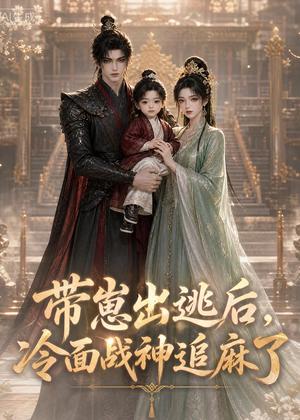 《带崽出逃后,冷面战神追麻了(54集)(夸克网盘)》短剧封面