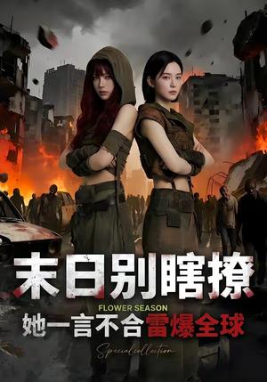 《末日别瞎撩，她一言不合雷爆全球（69集）（夸克网盘）》短剧封面