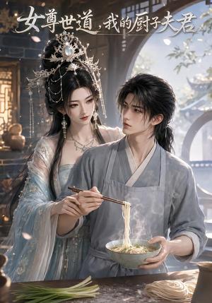 《女尊世道,我的厨子夫君(88集)(夸克网盘)》短剧封面