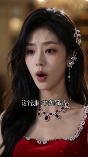 《吐槽全被听见，大小姐社死了（85集）（夸克网盘）》短剧封面