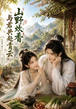 《山野炊香,与君共赴青云(55集)(夸克网盘)》短剧封面