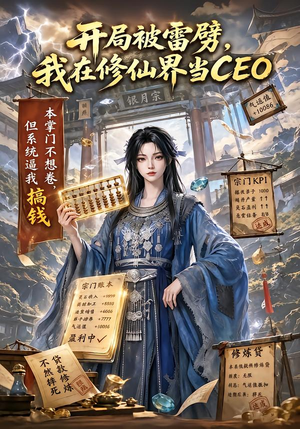 开局被雷劈我在修仙界当CEO 《开局被雷劈我在修仙界当CEO》短剧封面