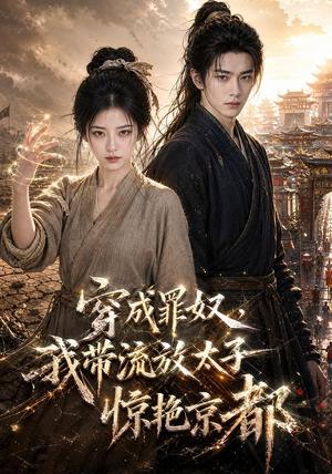 《穿成罪奴，我带流放太子惊艳京都（50集）（夸克网盘）》短剧封面