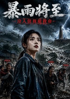 《暴雨将至，没人信我能救命（46集）AI短剧（夸克网盘）》短剧封面