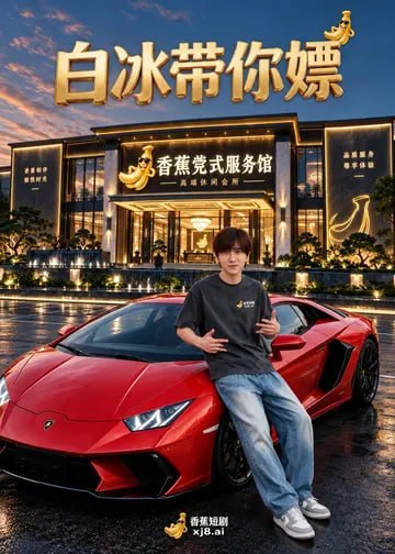AI擦边短剧:白冰带你嫖 《AI擦边短剧:白冰带你嫖》短剧封面