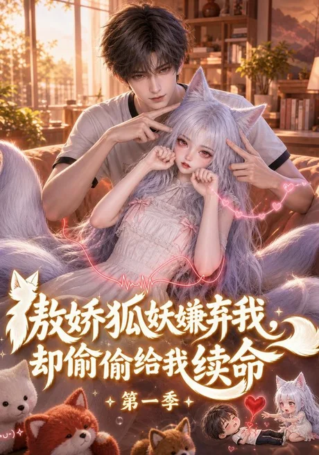 《傲娇狐妖嫌弃我却偷偷给我续命第一季(197集)(夸克网盘)》短剧封面