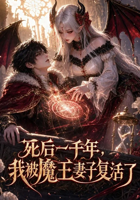 《死后一千年，我被魔王妻子复活了（129集）（夸克网盘）》短剧封面