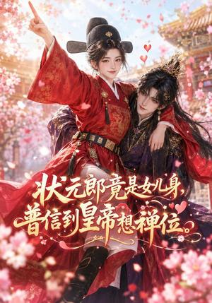 《状元郎竟是女儿身，普信到皇帝想禅位（63集）（夸克网盘）》短剧封面