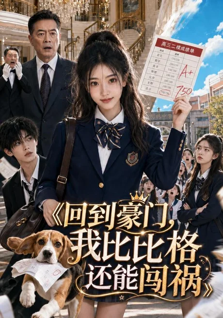 《回到豪门,我比比格还能闯祸(91集)(夸克网盘)》短剧封面