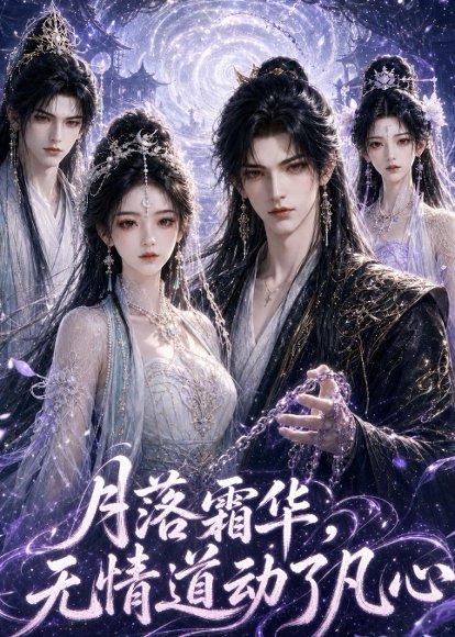 《月落霜华,无情道动了凡心(58集)(百度网盘)》短剧封面
