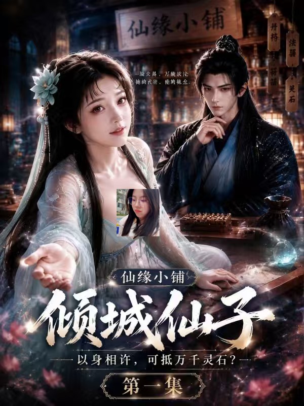 AI擦边短剧:仙缘小铺 《AI擦边短剧:仙缘小铺》短剧封面