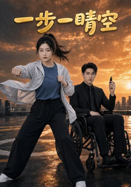 《一步一晴空(62集)AI短剧(夸克网盘)》短剧封面