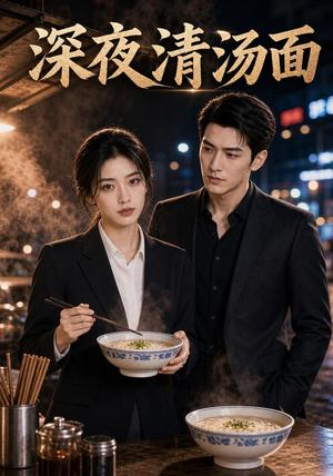 《深夜清汤面(41集) AI短剧(夸克网盘)》短剧封面