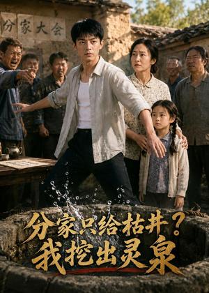 《分家只给枯井?我挖出灵泉(80集)AI短剧(夸克网盘)》短剧封面