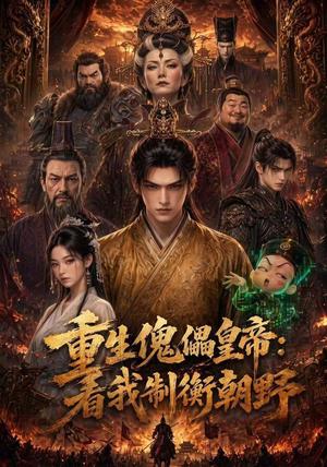 《重生傀儡皇帝：看我制衡朝野（60集）（夸克网盘）》短剧封面
