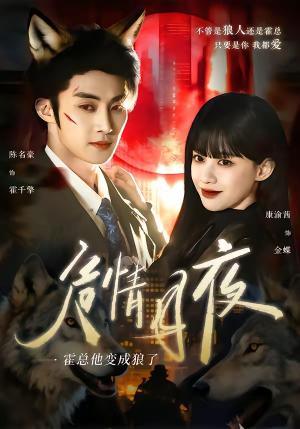 《危情月夜：霍总他变成狼了（70集）陈名豪＆康渝茜》短剧封面