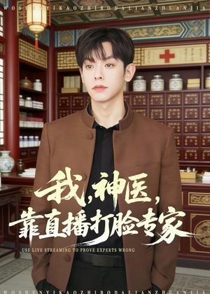 《我，神医，靠直播打脸专家（73集）朱添博＆谢昀（夸克网盘）》短剧封面