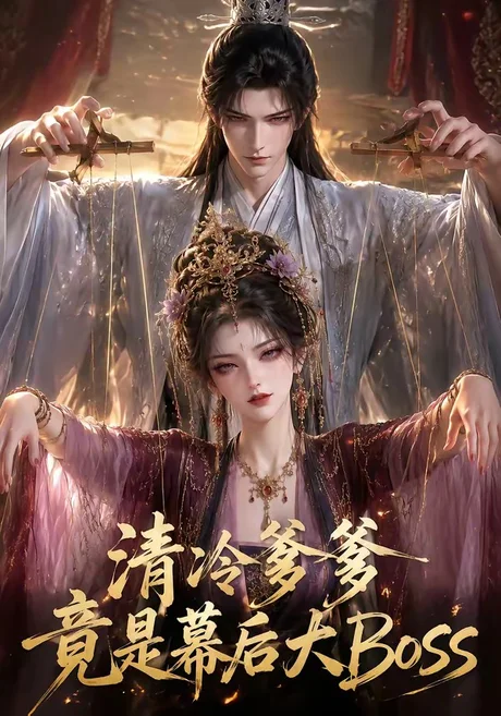 《清冷爹爹竟是幕后大Boss(43集)(夸克网盘)》短剧封面