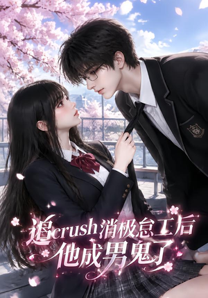 追crush消极怠工后他成男鬼了 《追crush消极怠工后他成男鬼了》短剧封面