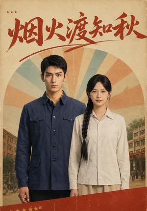 《烟火渡知秋（64集） AI短剧（夸克网盘）》短剧封面