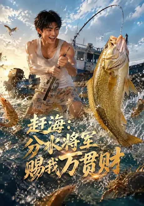 《赶海:分水将军赐我万贯财(109集)(夸克网盘)》短剧封面