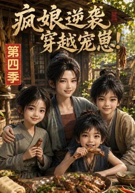《疯娘逆袭，穿越宠崽！第四季（108集）（夸克网盘）》短剧封面