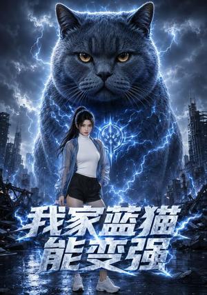 《我家蓝猫能变强(38集)(夸克网盘)》短剧封面