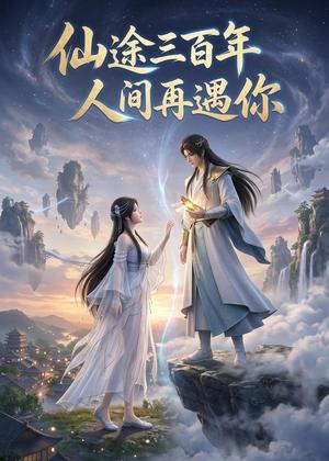 《仙途三百年人间再遇你(34集)(夸克网盘)》短剧封面