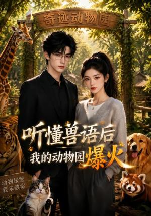 《听懂兽语后我的动物园爆火（50集）（夸克网盘）》短剧封面