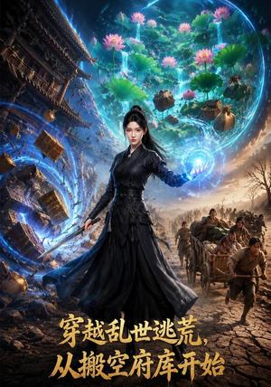 《穿越乱世逃荒，从搬空府库开始（62集）（夸克网盘）》短剧封面