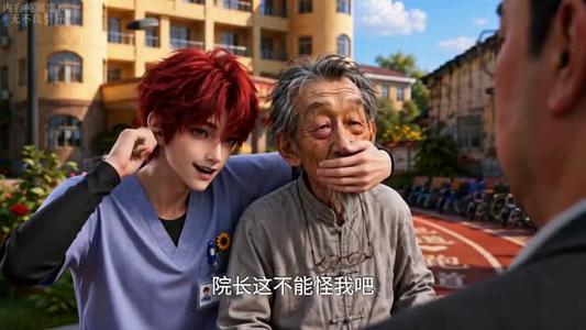 《魔丸护工,全网求我放过老人们(99集)(夸克网盘)》短剧封面