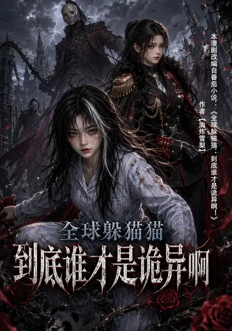 《全球躲猫猫:到底谁才是诡异啊!(51集)(夸克网盘)》短剧封面