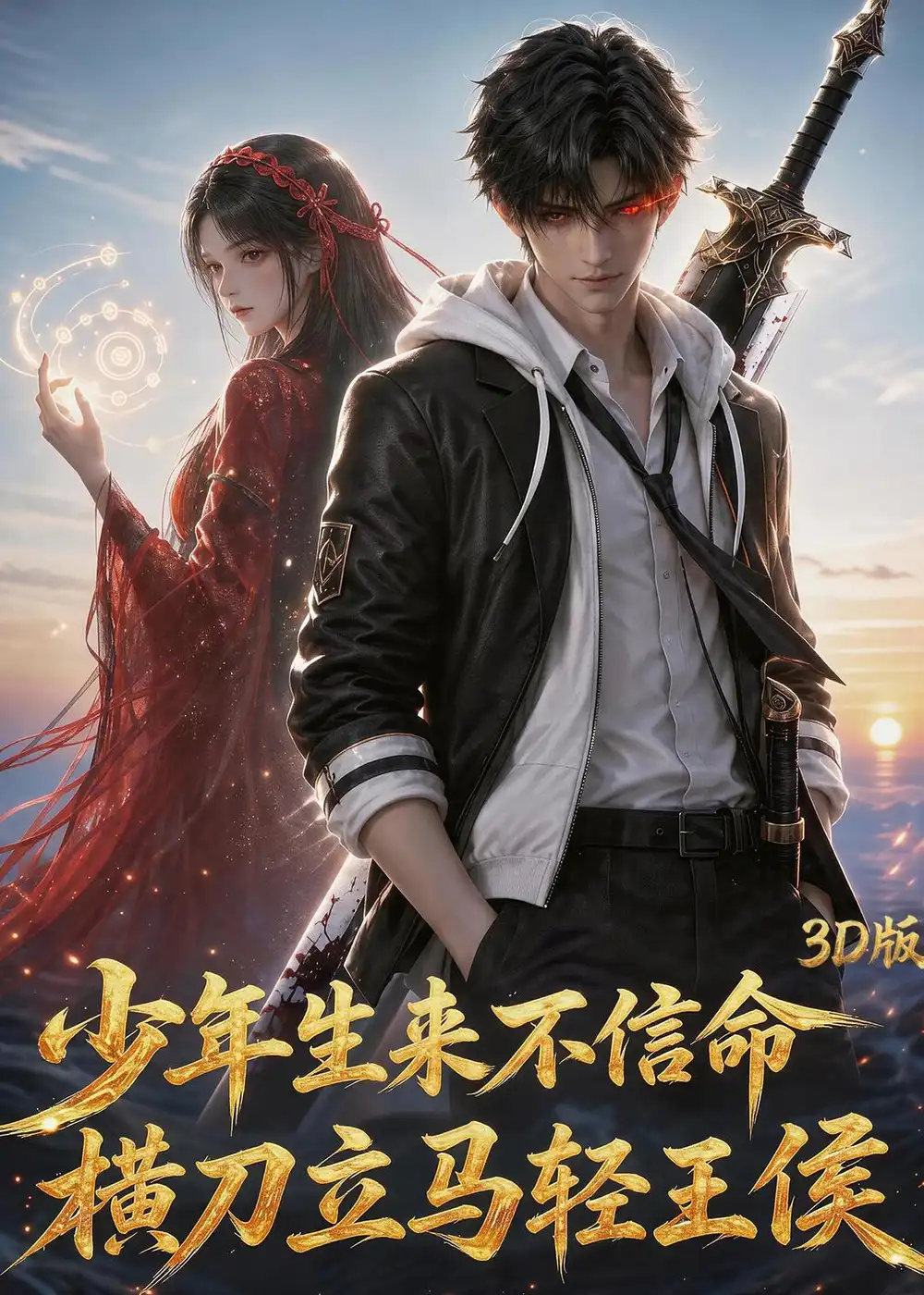少年生来不信命,横刀立马轻王侯3d版 《少年生来不信命,横刀立马轻王侯3d版》短剧封面