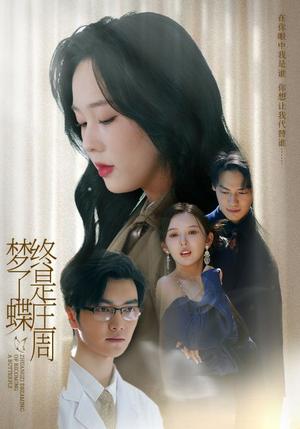 《终是庄周梦了蝶（72集）庄汐玥（程梦瑶）&图图（李园）》短剧封面