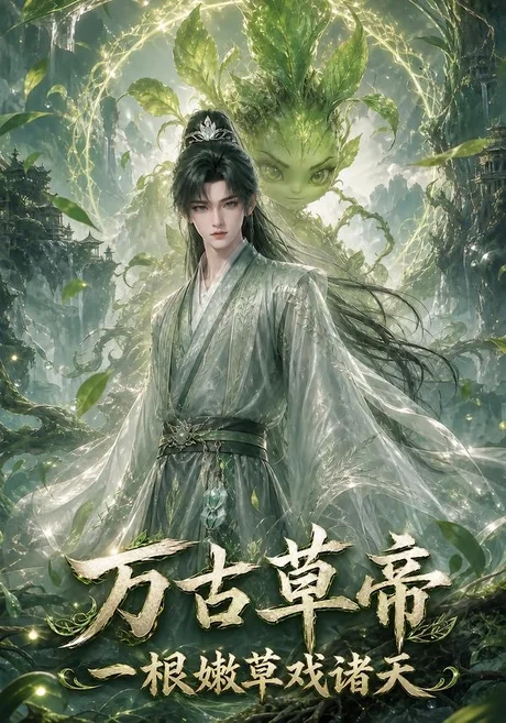 《万古草帝,一根嫩草戏诸天(115集)(夸克网盘)》短剧封面