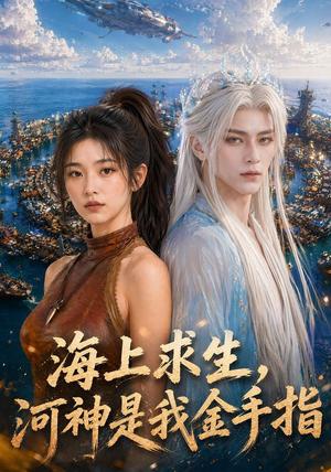 《海上求生,河神是我金手指(79集)(夸克网盘)》短剧封面