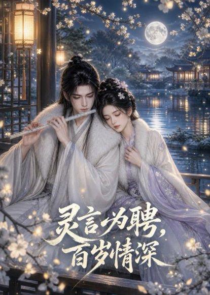 《灵言为聘，百岁情深（48集）（百度网盘）》短剧封面