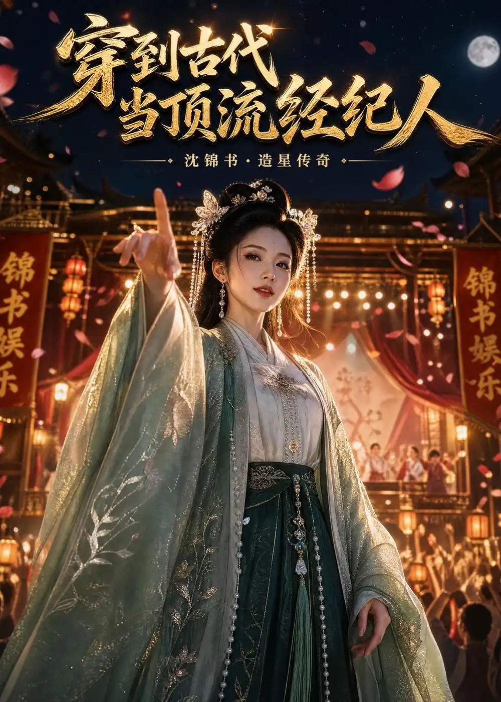 穿到古代当顶流经纪人 《穿到古代当顶流经纪人》短剧封面