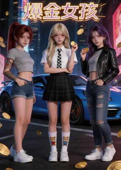 《爆金女孩(48集)(百度网盘)》短剧封面