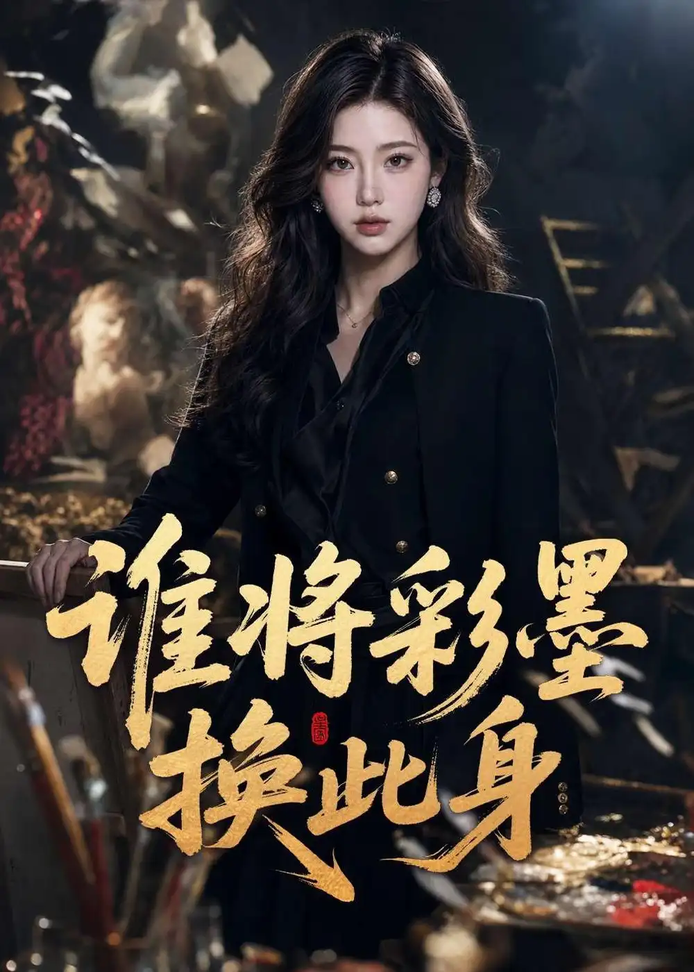 谁将彩墨换此身 《谁将彩墨换此身》短剧封面