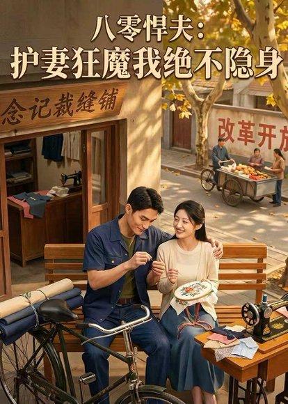《八零悍夫:护妻狂魔我绝不隐身(70集)Ai短剧(百度网盘)》短剧封面