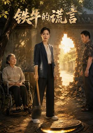 《铁牛的谎言（43集）AI短剧（夸克网盘）》短剧封面